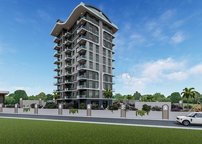 1+1 apartment in Mahmutlar district