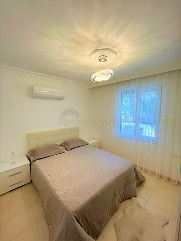 Cozy two-bedroom apartment in Oba, 300 m from the sea 