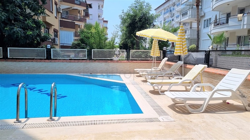 Cozy two-bedroom apartment in Oba, 300 m from the sea 
