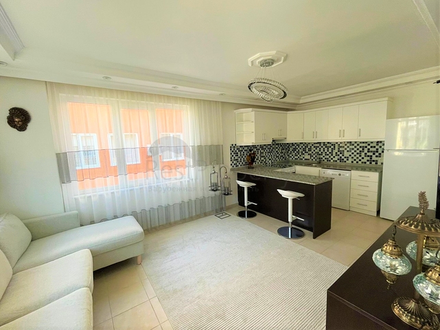 Cozy two-bedroom apartment in Oba, 300 m from the sea 