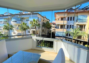 Cozy two-bedroom apartment in Oba, 300 m from the sea 