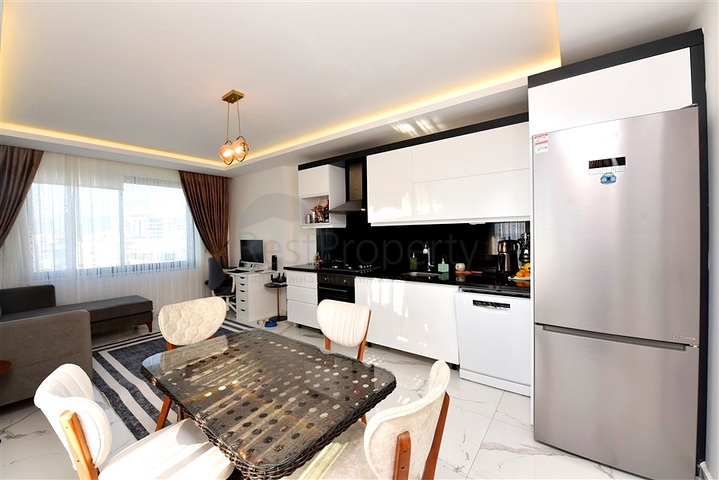 Spacious 1+1 apartment in a complex with developed infrastructure