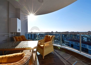 Spacious 1+1 apartment in a complex with developed infrastructure