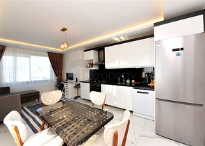 Spacious 1+1 apartment in a complex with developed infrastructure