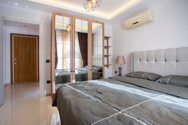 1+1 apartment in the center of Alanya