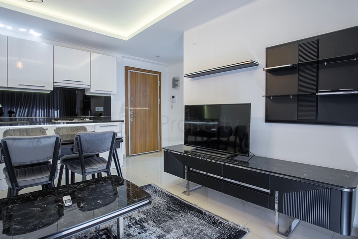 1+1 apartment in the center of Alanya