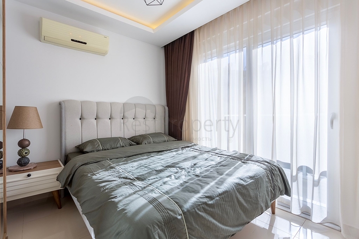 1+1 apartment in the center of Alanya