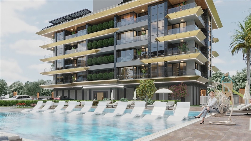 New investment project in Kargicak, 300 m from the sea