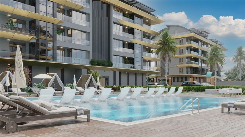 New investment project in Kargicak, 300 m from the sea