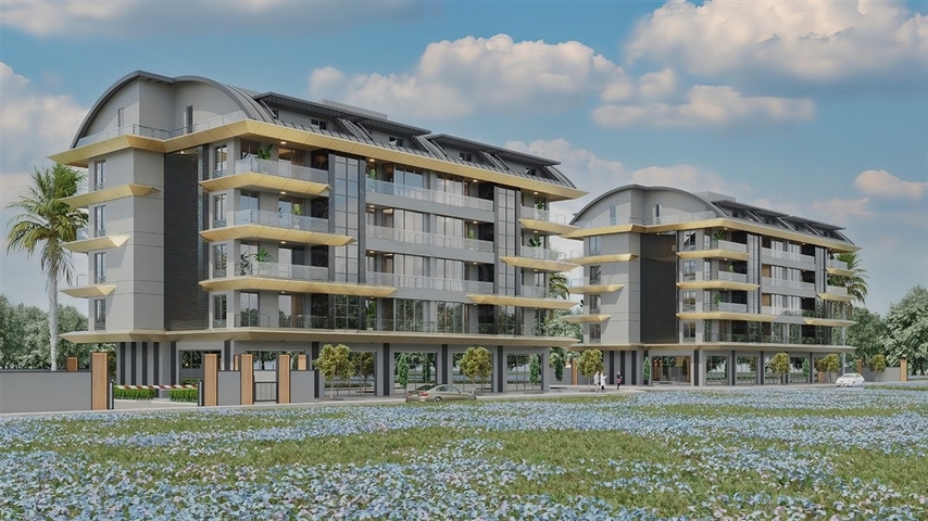 New investment project in Kargicak, 300 m from the sea