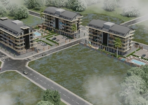 New investment project in Kargicak, 300 m from the sea