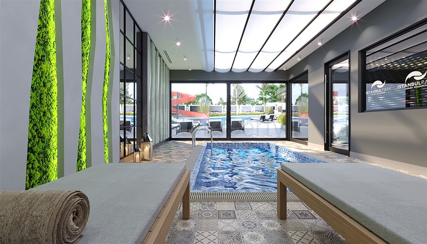 A modern style complex in the prestigious Oba district 