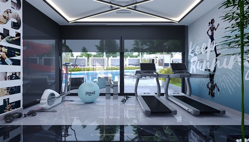 A modern style complex in the prestigious Oba district 