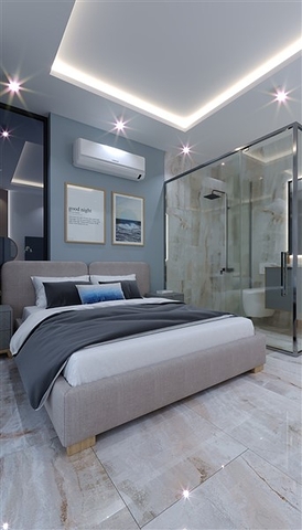 A modern style complex in the prestigious Oba district 