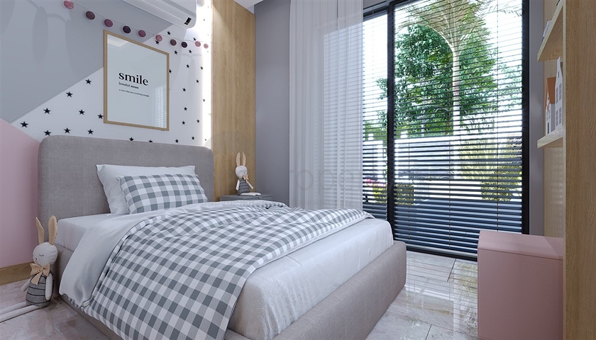 A modern style complex in the prestigious Oba district 