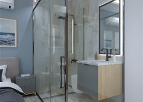 A modern style complex in the prestigious Oba district 