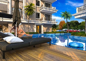 An investment project in the prestigious Oba district          