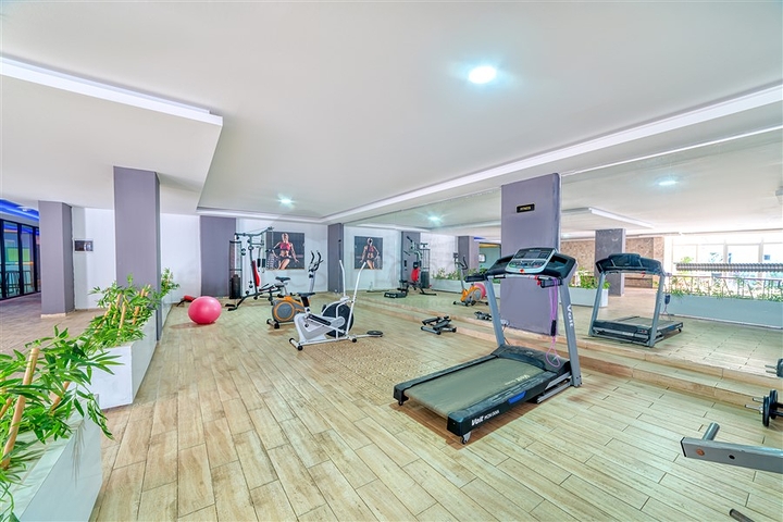 Penthouse with mountain view in Kestel