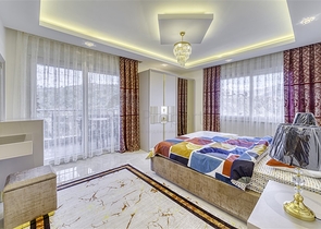 Penthouse with mountain view in Kestel