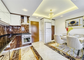 Penthouse with mountain view in Kestel