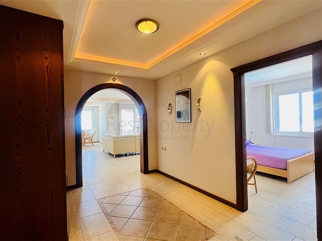 3+1 apartment with an impeccable view of the Mediterranean Sea