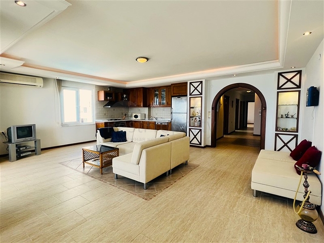 3+1 apartment with an impeccable view of the Mediterranean Sea