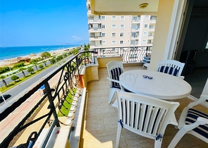 3+1 apartment with an impeccable view of the Mediterranean Sea