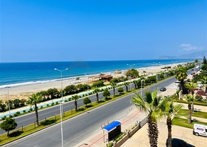 3+1 apartment with an impeccable view of the Mediterranean Sea