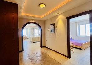 3+1 apartment with an impeccable view of the Mediterranean Sea