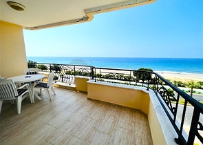 3+1 apartment with an impeccable view of the Mediterranean Sea
