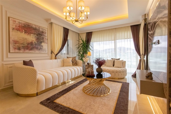 1+1 apartment in Mahmutlar area, 50 m from the sea