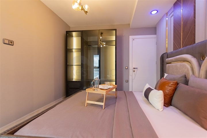 1+1 apartment in Mahmutlar area, 50 m from the sea