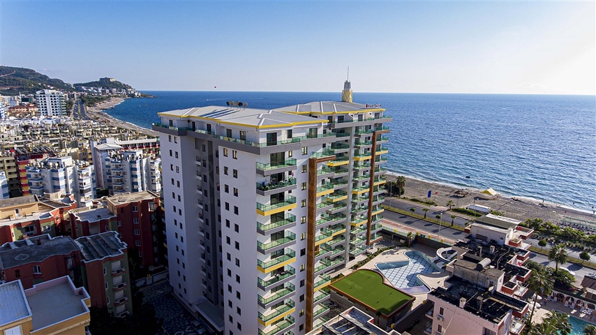 1+1 apartment in Mahmutlar area, 50 m from the sea