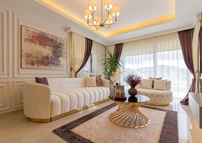 1+1 apartment in Mahmutlar area, 50 m from the sea