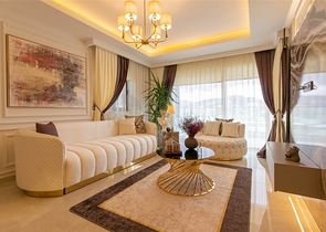 1+1 apartment in Mahmutlar area, 50 m from the sea