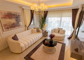 1+1 apartment in Mahmutlar area, 50 m from the sea