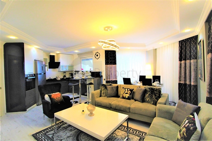 2+1 apartment in a picturesque area of Alanya