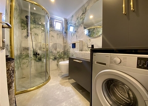 2+1 apartment in the center of Alanya with panoramic sea views