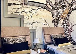 2+1 apartment in the center of Alanya with panoramic sea views