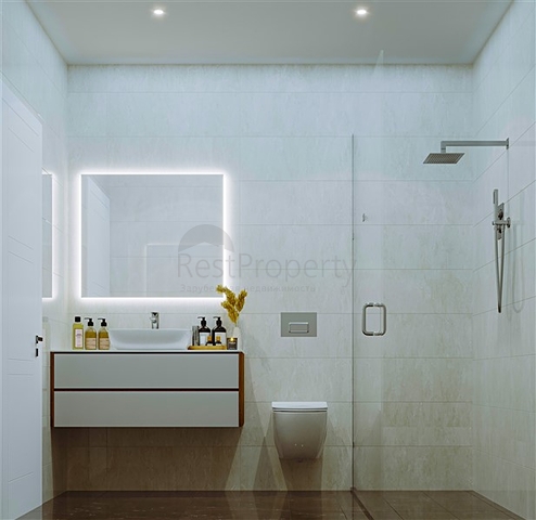 Boutique complex 1 km from the beach in Demirtas district 