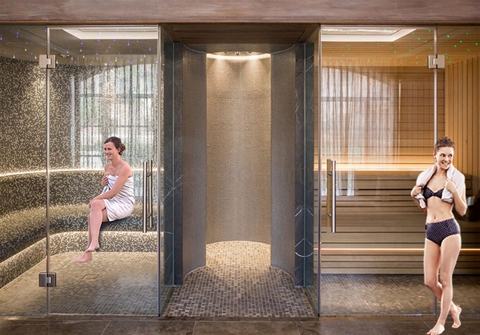 Boutique complex 1 km from the beach in Demirtas district 