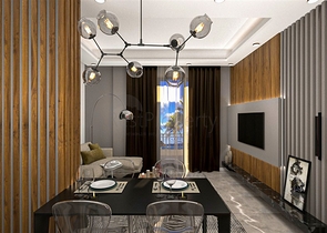 Boutique complex 1 km from the beach in Demirtas district 