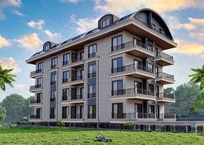 Boutique complex 1 km from the beach in Demirtas district 