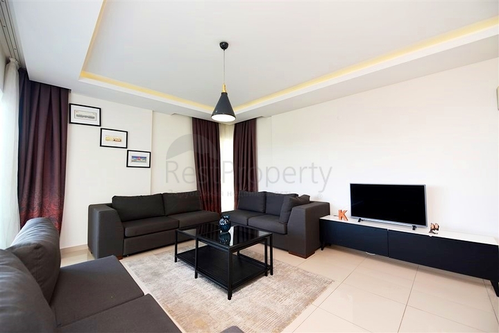 Apartment 2+1 with sea view in Kestel area