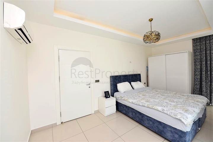 Apartment 2+1 with sea view in Kestel area