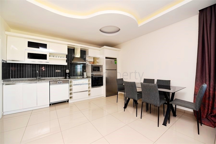 Apartment 2+1 with sea view in Kestel area