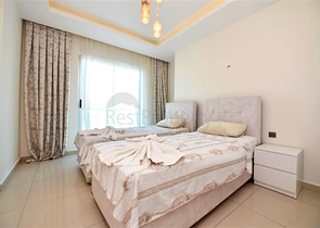 Apartment 2+1 with sea view in Kestel area