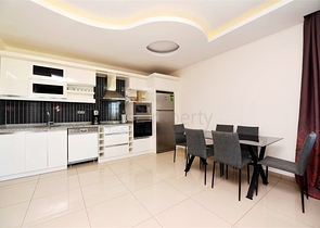 Apartment 2+1 with sea view in Kestel area