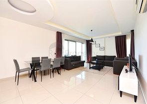 Apartment 2+1 with sea view in Kestel area