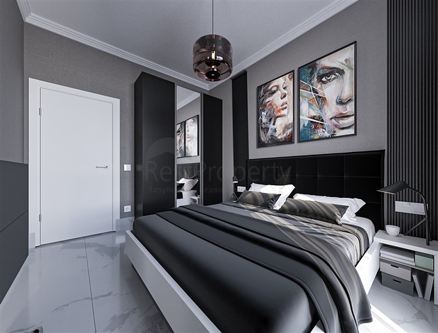 2+1 apartment under construction in Mahmutlar district